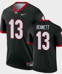 Stetson Bennett Jersey Uga #13 Legend Alternate Black