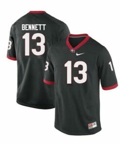 Black Stetson Bennett Jersey Uga #13 NCAA College Football Limited