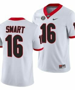 Kirby Smart Georgia Jersey #16 NCAA Football College Stitched White