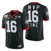 Georgia Bulldogs #16 Lewis Cine 2021-22 CFP National Champions MVP Jersey Black 2 Georgia Bulldogs #16 Lewis Cine 2021-22 CFP National Champions MVP Jersey Black
