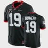 UGA Brock Bowers Jersey #19 Mascot 100th Anniversary College Game Black 4 UGA Brock Bowers Jersey #19 Mascot 100th Anniversary College Game Black