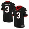 Georgia Bulldogs #3 Todd Gurley II College Football Black Jersey 3 Georgia Bulldogs #3 Todd Gurley II College Football Black Jersey