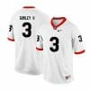Brock Bowers Jersey Georgia #19 NCAA College Football Game White, Top Smart Design Brock Bowers Jersey Georgia #19 NCAA College Football Game White, Top Smart Design