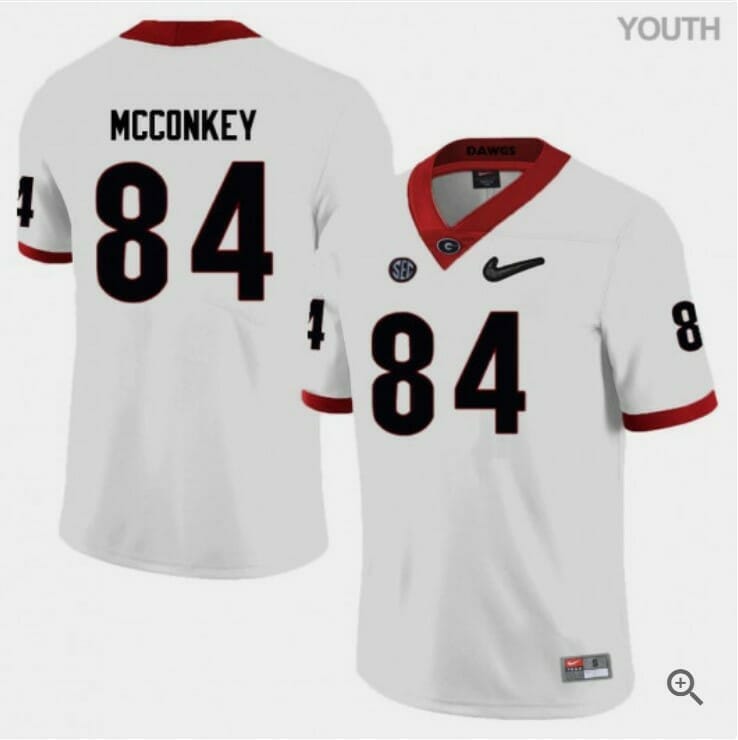 Ladd Mcconkey Uga Jersey #84 NCAA College Football White 7 Ladd Mcconkey Uga Jersey #84 NCAA College Football White