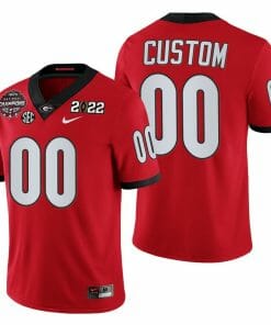 UGA Personalized Jersey Name and Number 2021-22 CFP National Champions Red