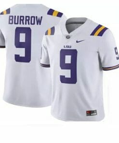 Joe Burrow Jersey #9 LSU Tigers NCAA College Football White