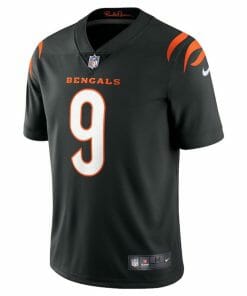 Joe Burrow 9 Cincinnati Bengals Vapor Limited Jersey – Black, Top Smart Design Joe Burrow 9 Cincinnati Bengals Vapor Limited Jersey – Black, Top Smart Design