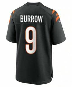 Joe Burrow 9 Cincinnati Bengals Super Bowl LVII Champions Men Game Jersey – Black, Top Smart Design Joe Burrow 9 Cincinnati Bengals Super Bowl LVII Champions Men Game Jersey – Black, Top Smart Design