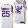 Angel Reese Jersey LSU Tigers College Basketball White #10, Top Smart Design Angel Reese Jersey LSU Tigers College Basketball White #10, Top Smart Design
