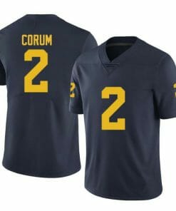 Blake Corum Jersey #2 Michigan Wolverines College Football Jerseys Navy