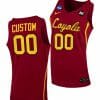 Custom Loyola Ramblers Jersey Name and Number College Basketball MVC Championship White, Top Smart Design Custom Loyola Ramblers Jersey Name and Number College Basketball MVC Championship White, Top Smart Design