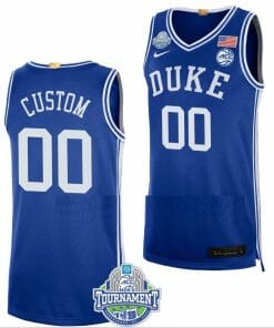 Custom Duke Blue Devils Jersey Champs College Basketball Royal