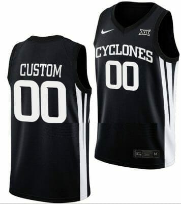 Custom Iowa State Cyclones Jersey Name and Number College Basketball Black, Top Smart Design Custom Iowa State Cyclones Jersey Name and Number College Basketball Black, Top Smart Design