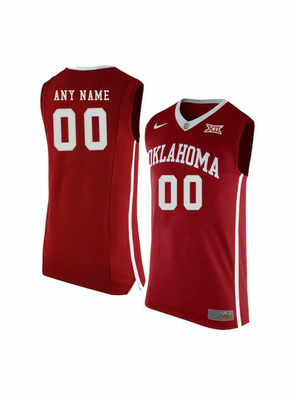 Custom Oklahoma Sooners Jersey College Basketball Name and Number Elite Red Patch, Top Smart Design Custom Oklahoma Sooners Jersey College Basketball Name and Number Elite Red Patch, Top Smart Design