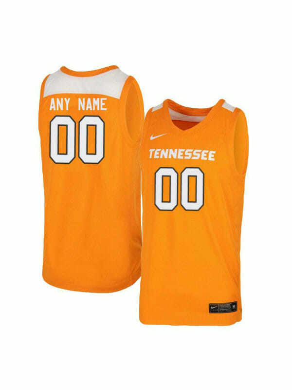 Custom Tennessee Volunteers Jersey College Basketball Name and Number Elite Orange White, Top Smart Design Custom Tennessee Volunteers Jersey College Basketball Name and Number Elite Orange White, Top Smart Design