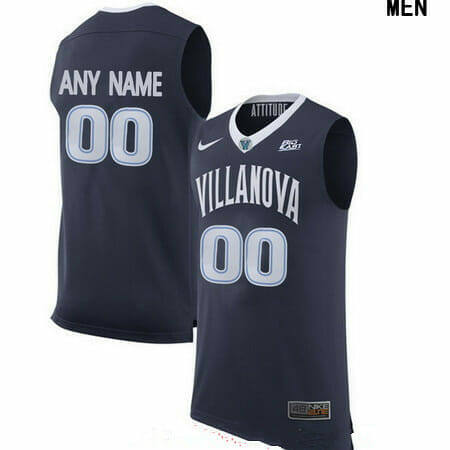 Custom Villanova Wildcats Jersey College Basketball Name and Number Navy Blue, Top Smart Design Custom Villanova Wildcats Jersey College Basketball Name and Number Navy Blue, Top Smart Design