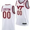 Custom Virginia Tech Hokies Jersey Name and Number College Basketball Swingman Maroon, Top Smart Design Custom Virginia Tech Hokies Jersey Name and Number College Basketball Swingman Maroon, Top Smart Design