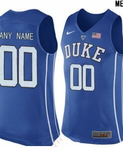 Duke Blue Devils Custom Jersey Name And Number Performance Elite College Basketball Royal Blue
