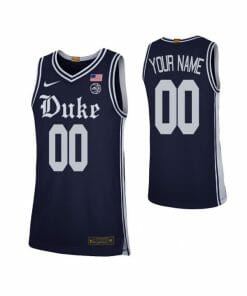 Custom Duke Blue Devils Jersey Name and Number Basketball Elite Navy
