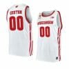 Wisconsin Badgers Jersey Custom College Basketball Jerseys Name and Number Throwback White, Top Smart Design Wisconsin Badgers Jersey Custom College Basketball Jerseys Name and Number Throwback White, Top Smart Design