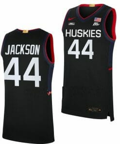 Andre Jackson Jersey UConn Huskies College Basketball Limited Black #44
