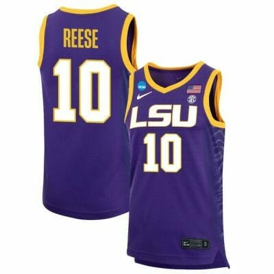 Angel Reese Jersey LSU Tigers Basketball 2023 NCAA College Purple #10, Top Smart Design Angel Reese Jersey LSU Tigers Basketball 2023 NCAA College Purple #10, Top Smart Design