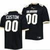 Custom Colorado Buffaloes Jersey Name and Number Untouchable Football Replica Jersey Black Uniform