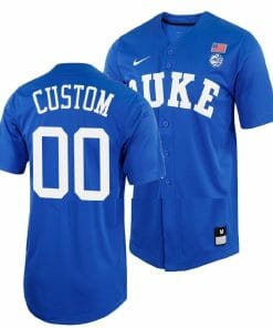 Custom Duke Blue Devils Jersey Name and Number Baseball NCAA College Royal