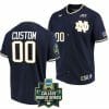 Custom Notre Dame Baseball Jersey Fighting Irish Name and Number NCAA 2022 College World Series White, Top Smart Design Custom Notre Dame Baseball Jersey Fighting Irish Name and Number NCAA 2022 College World Series White, Top Smart Design