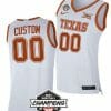 Custom Texas Longhorns Jersey Name and Number College Basketball Cream Retro, Top Smart Design Custom Texas Longhorns Jersey Name and Number College Basketball Cream Retro, Top Smart Design