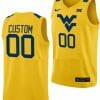 Custom West Virginia Jersey Name and Number Mountaineers College Basketball Home White, Top Smart Design Custom West Virginia Jersey Name and Number Mountaineers College Basketball Home White, Top Smart Design