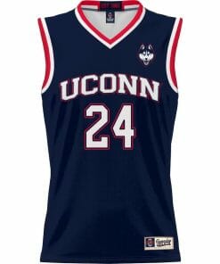 Jordan Hawkins Jersey UConn Huskies College Basketball No Name Navy #24