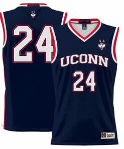Jordan Hawkins Jersey UConn Huskies College Basketball No Name Navy #24