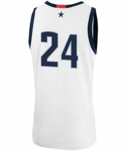 Jordan Hawkins Jersey UConn Huskies College Basketball No Name White #24