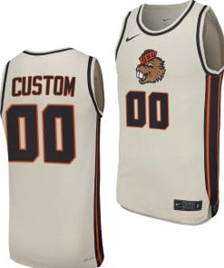 Custom Oregon State Jersey Name and Number College Basketball Replica uniform White